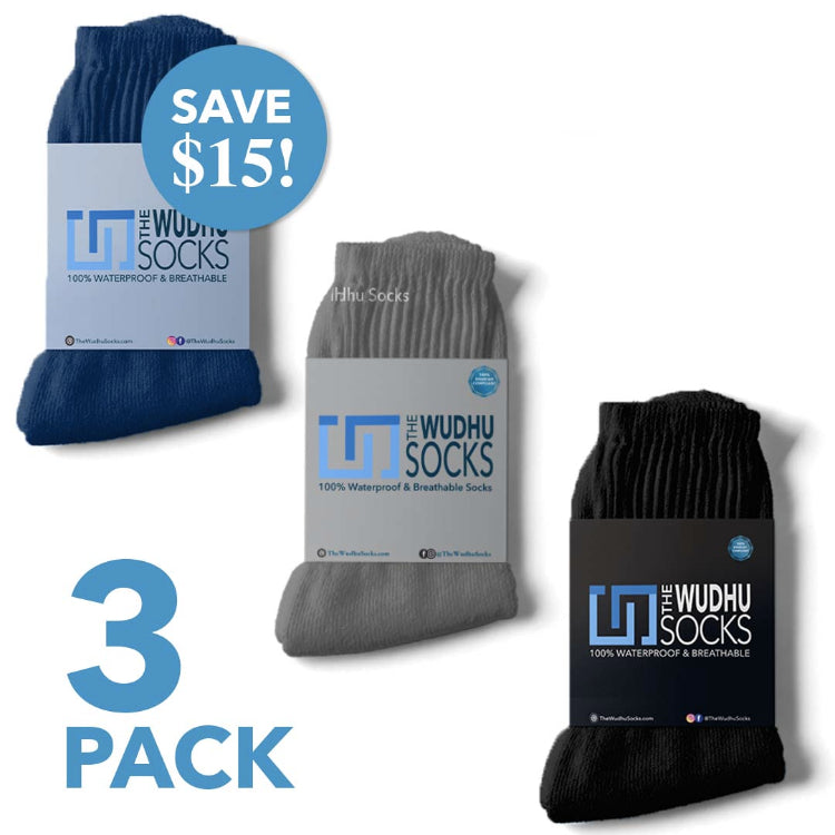 the wudhu socks - triple pack