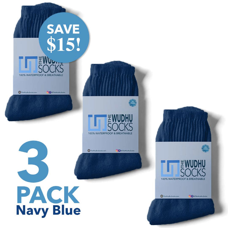 the wudhu socks - triple pack