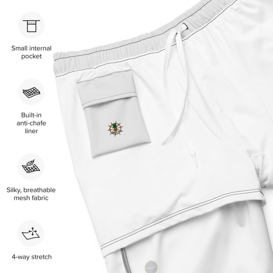 Men's Grey Eco Board Shorts by Tropical Seas Clothing